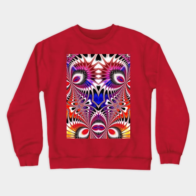 Masquerade Crewneck Sweatshirt by Fractalizer